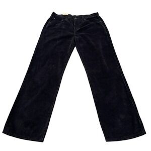 Levi's Mens Womens 34x30 Low Pro Mid Rise Black Corduroy Pants NWT Office‎ Cords
